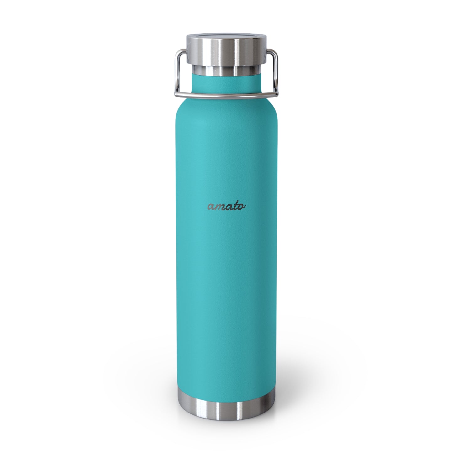 Stylish Copper Insulated Water Bottle - 22oz, Travel Flask, Hot & Cold Beverage Container, Eco-Friendly Gift, Office Hydration Solution