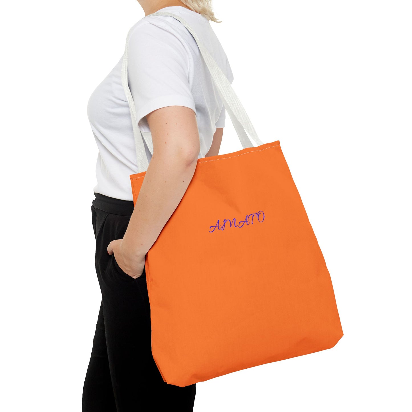 Vibrant Sicilian Orange Tote Bag – Ideal for Everyday Use, Beach Days, Shopping, or Gifts