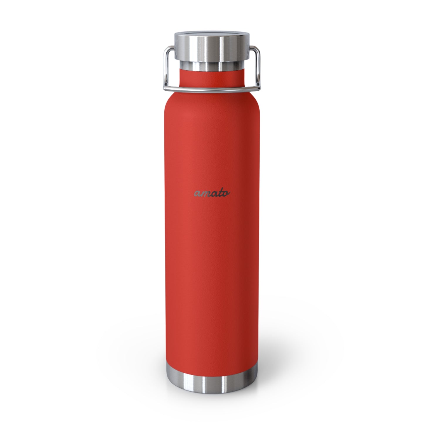 Stylish Copper Insulated Water Bottle - 22oz, Travel Flask, Hot & Cold Beverage Container, Eco-Friendly Gift, Office Hydration Solution