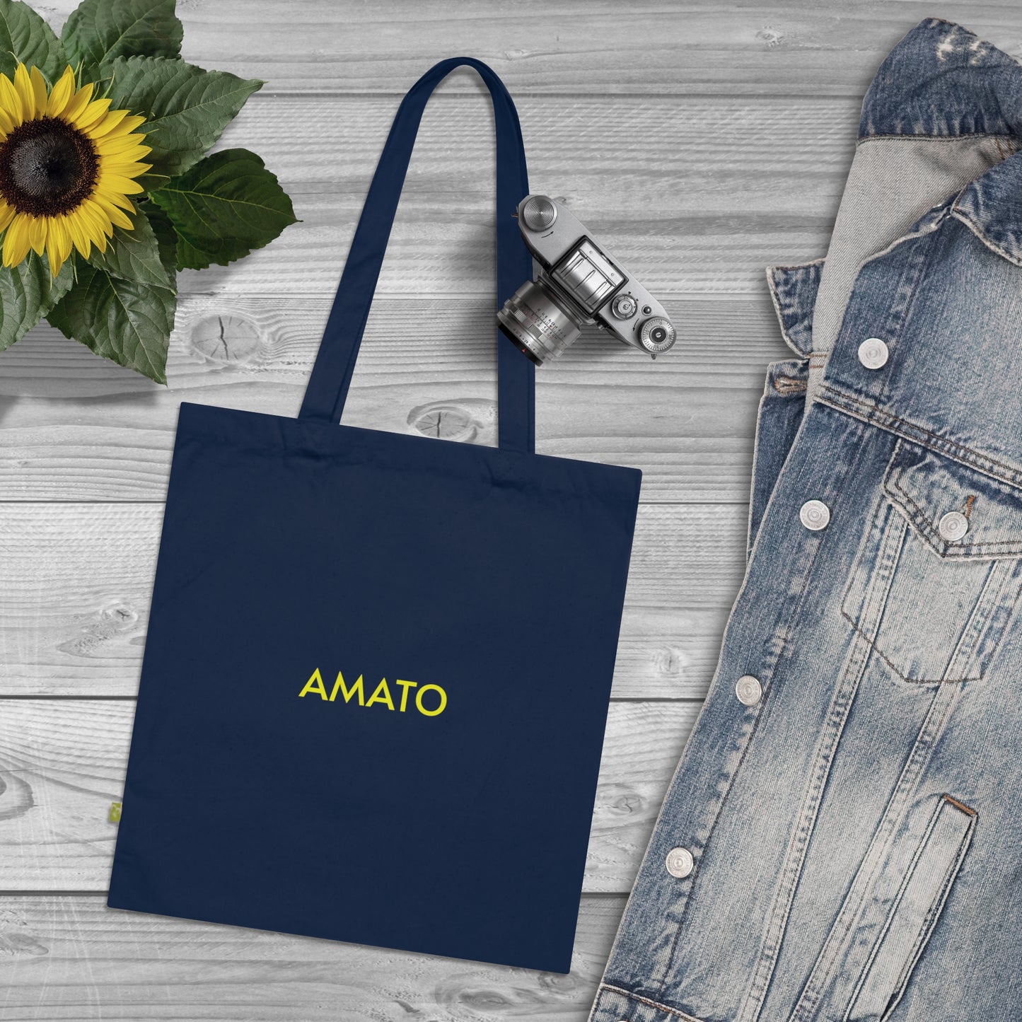 Eco-Friendly Organic Cotton Tote Bag - Reusable Grocery Bag, Beach Tote, Shopping Bag, Gift Bag, Sustainable Fashion