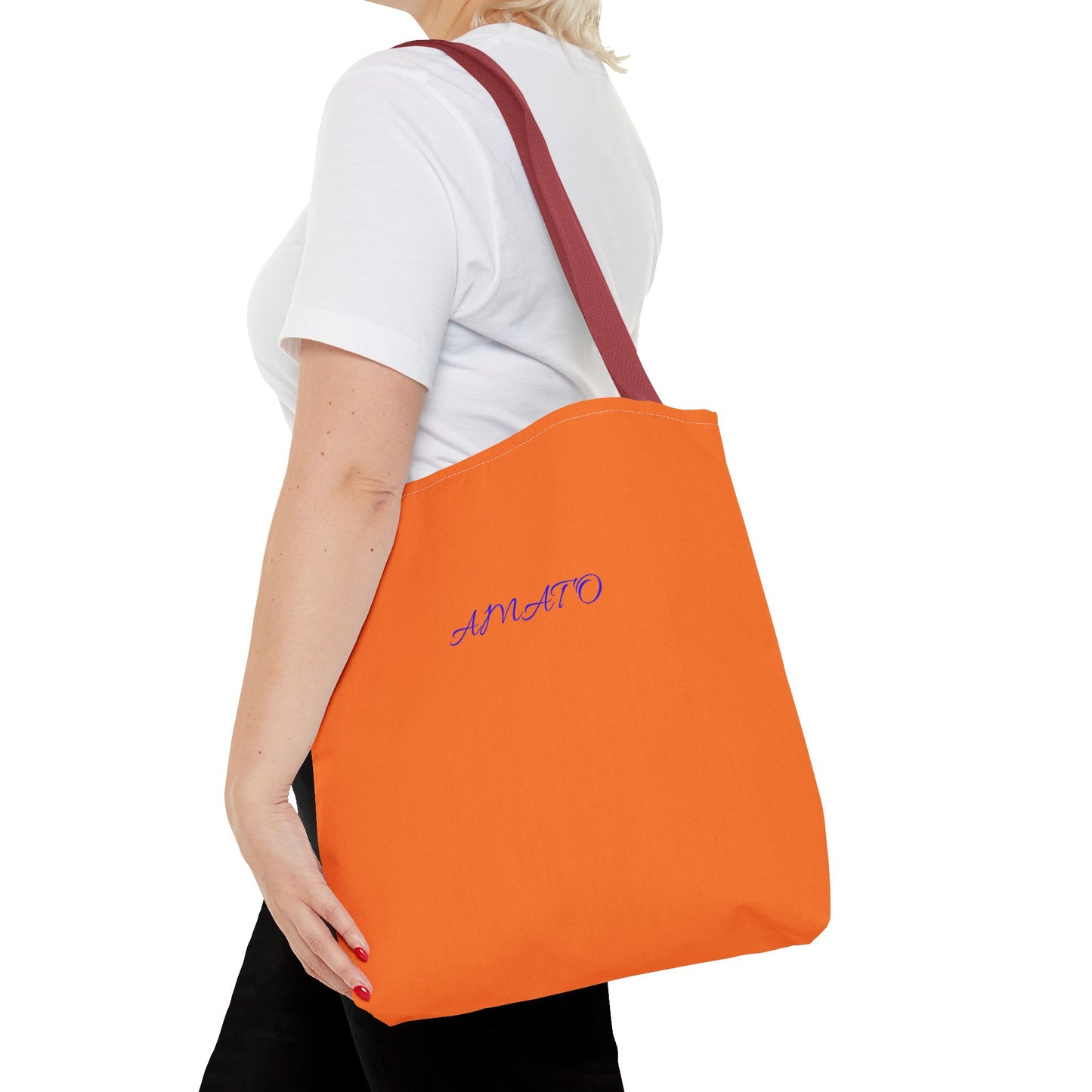 Vibrant Sicilian Orange Tote Bag – Ideal for Everyday Use, Beach Days, Shopping, or Gifts