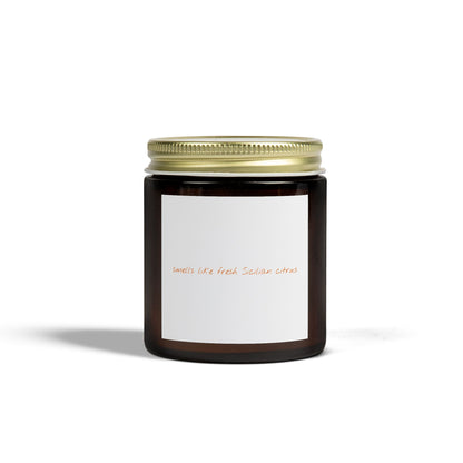 Coconut Apricot Scented Candles - Warm, Cozy Ambiance, Perfect for Relaxation, Gifts, Home Decor, Self-Care Moments