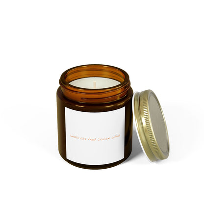 Coconut Apricot Scented Candles - Warm, Cozy Ambiance, Perfect for Relaxation, Gifts, Home Decor, Self-Care Moments