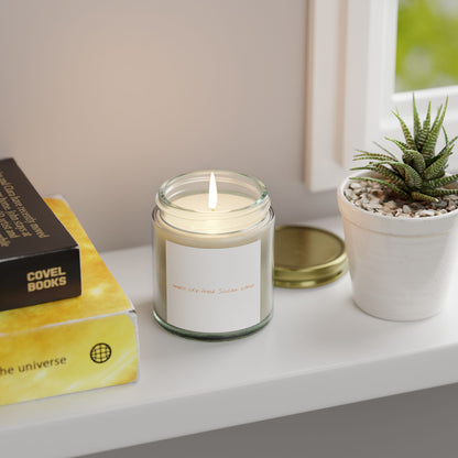 Coconut Apricot Scented Candles - Warm, Cozy Ambiance, Perfect for Relaxation, Gifts, Home Decor, Self-Care Moments