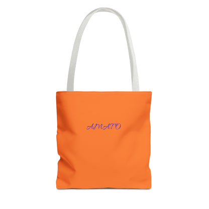 Vibrant Sicilian Orange Tote Bag – Ideal for Everyday Use, Beach Days, Shopping, or Gifts