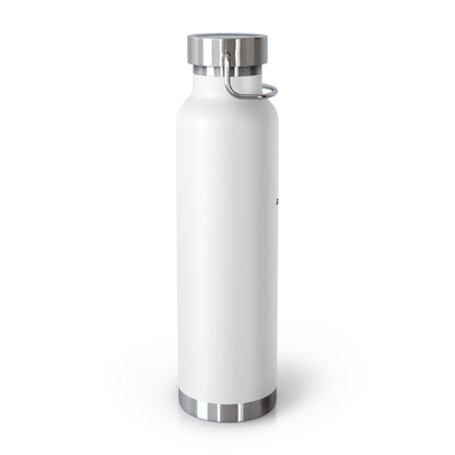 Stylish Copper Insulated Water Bottle - 22oz, Travel Flask, Hot & Cold Beverage Container, Eco-Friendly Gift, Office Hydration Solution